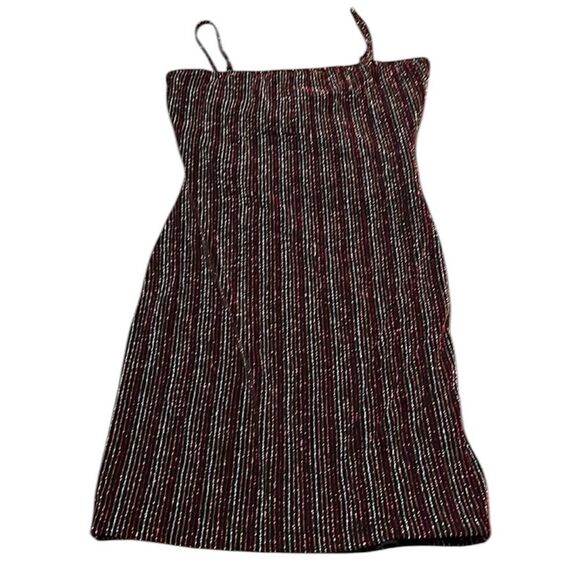 Forever 21 Dresses & Skirts - NWT forever 21 size small black sparkly bodycon dress with spaghetti straps